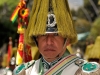 An officer of the Bolivian Police Academy